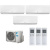 Мульти сплит-система Daikin 3MXM52N7(A) / FTXM20R на 3 комнаты в Московском Мульти сплит-система Daikin 3MXM52N7(A) / FTXM20R на 3 комнаты